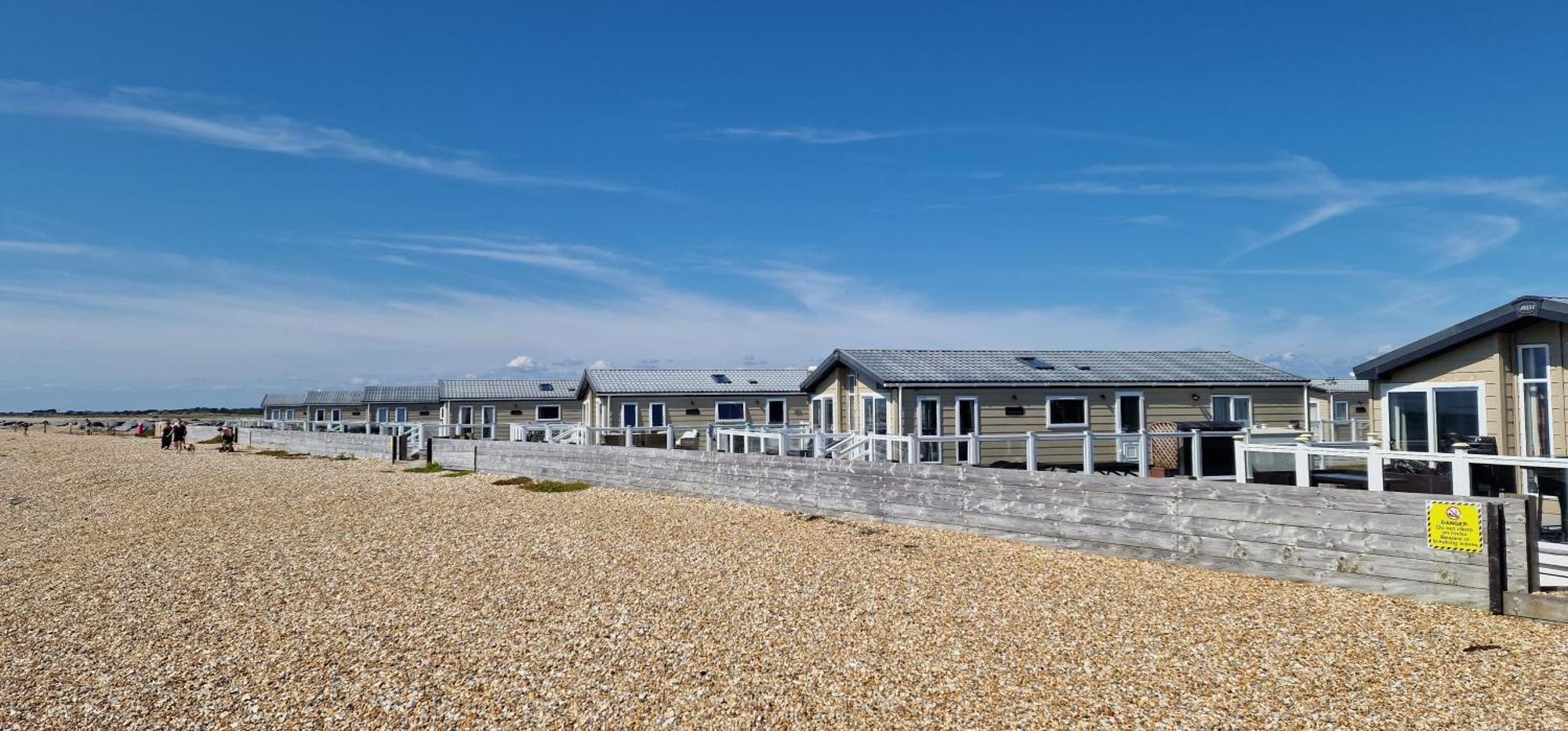 The Burrows Holiday Caravan, Seal Bay Selsey Exterior foto